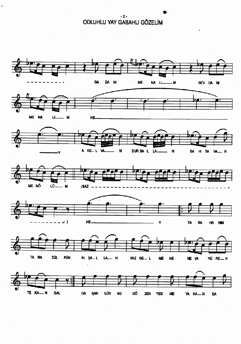 ODLUHLU YAY GABAHLI GÖZELİM