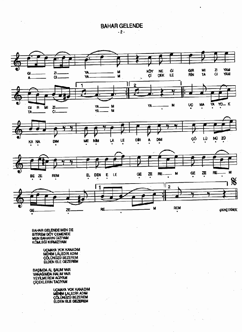 BAHAR GELENDE MENDE