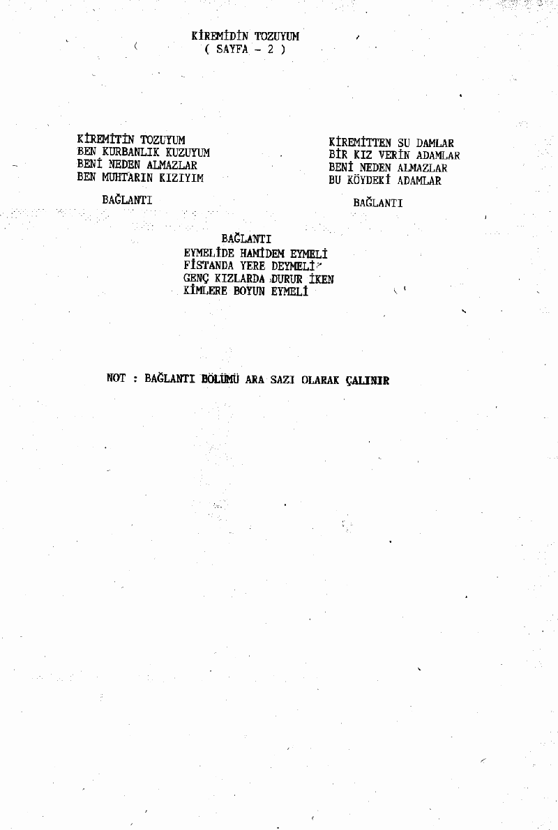 KİREMİDİN TOZUYUM