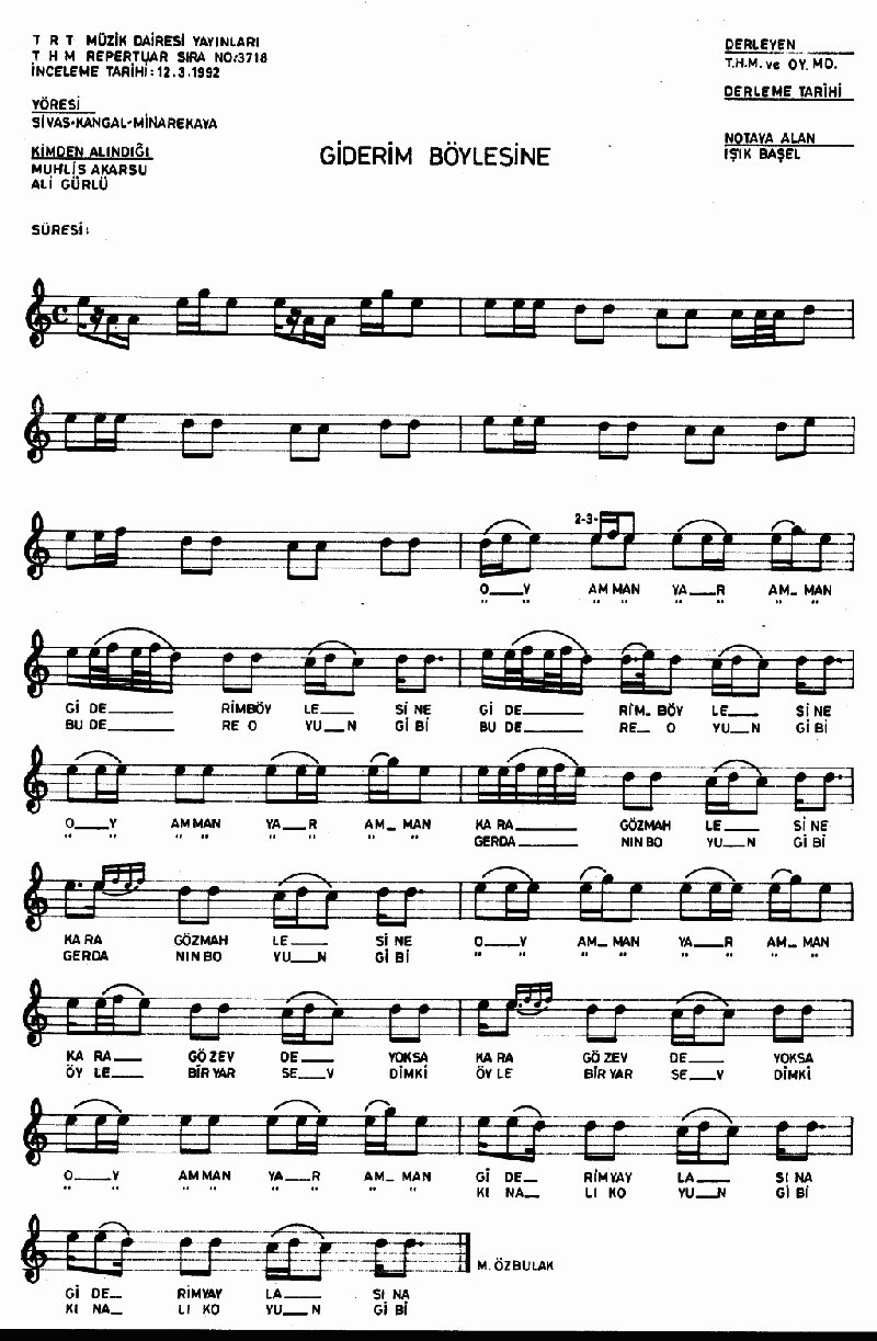 GİDERİM BÖYLESİNE