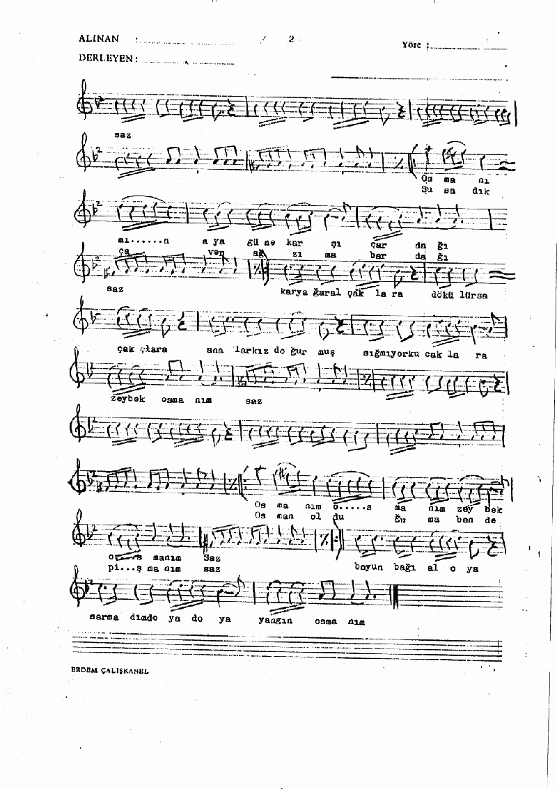 OSMAN EFE'M İNİP GELİR İNİŞTEN