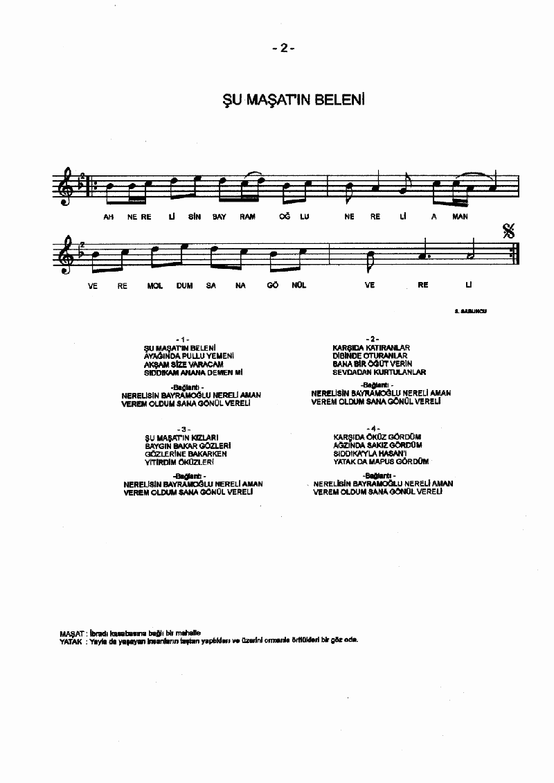 ŞU MAŞAT'IN BELENİ