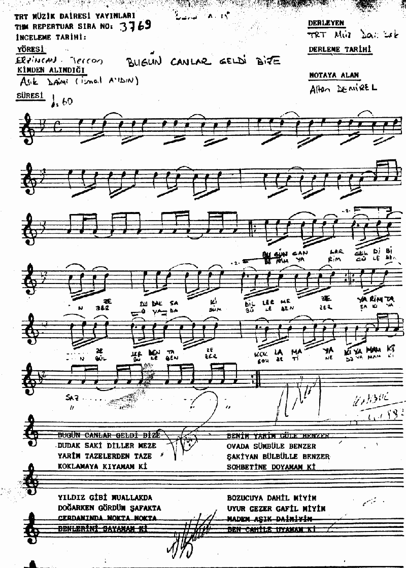 BUGÜN CANAN GELDİ BİZE