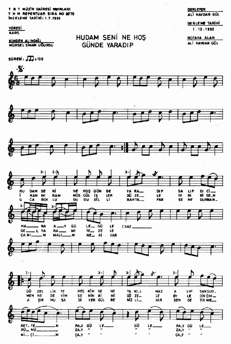 MİHRALİ BEY (Yedi Kaleminen Yazı Yazarım)