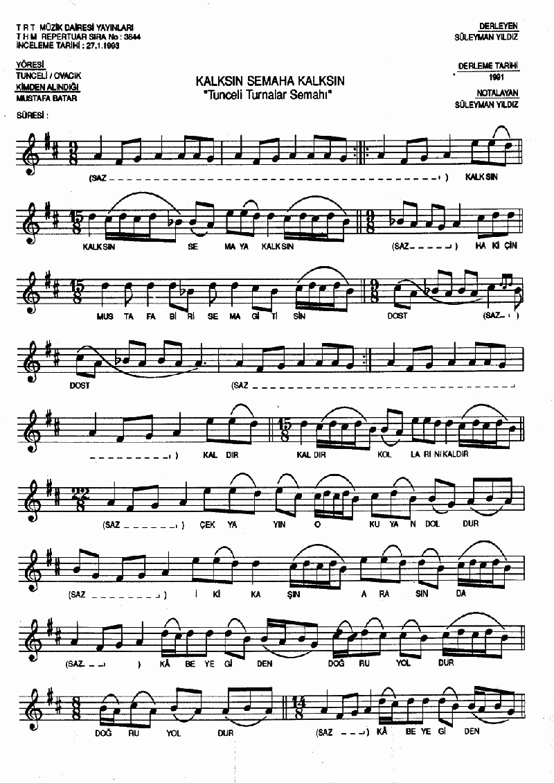 KALKSIN SEMAYA KALKSIN