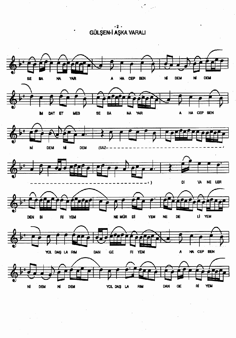 GÜLŞENİ AŞKA VARALI