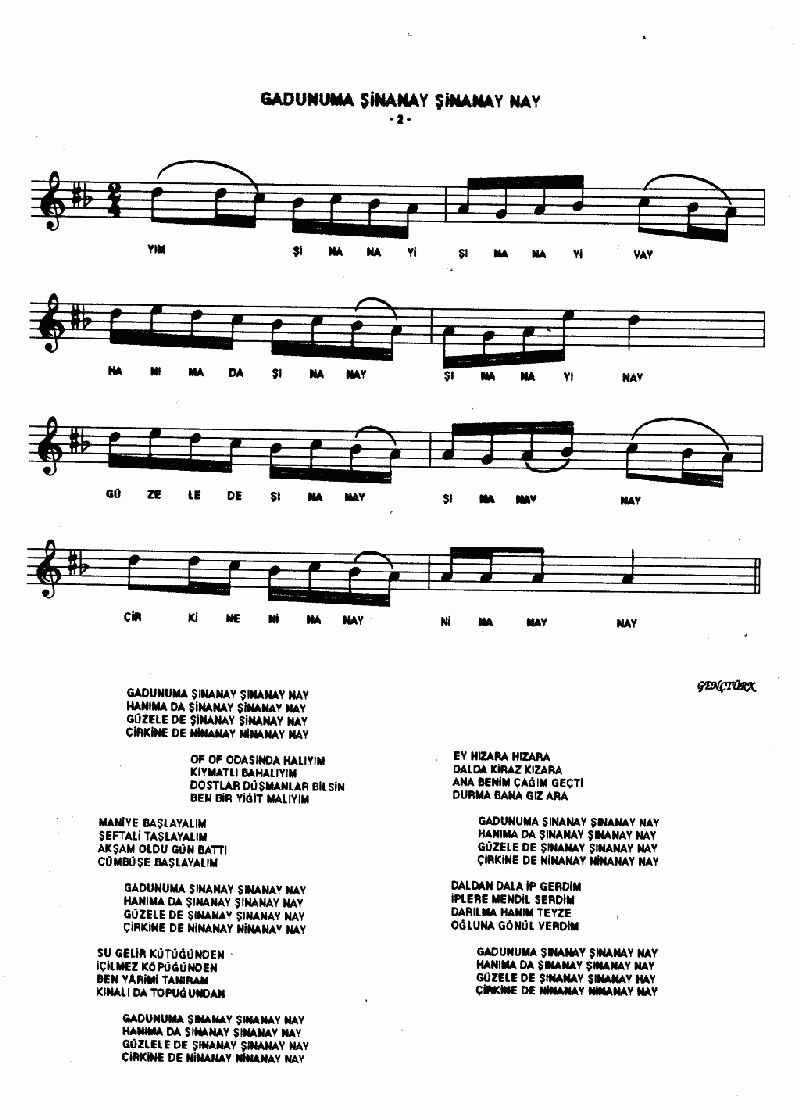ODASINDA HALIYIM (Gadunuma Şinanay)