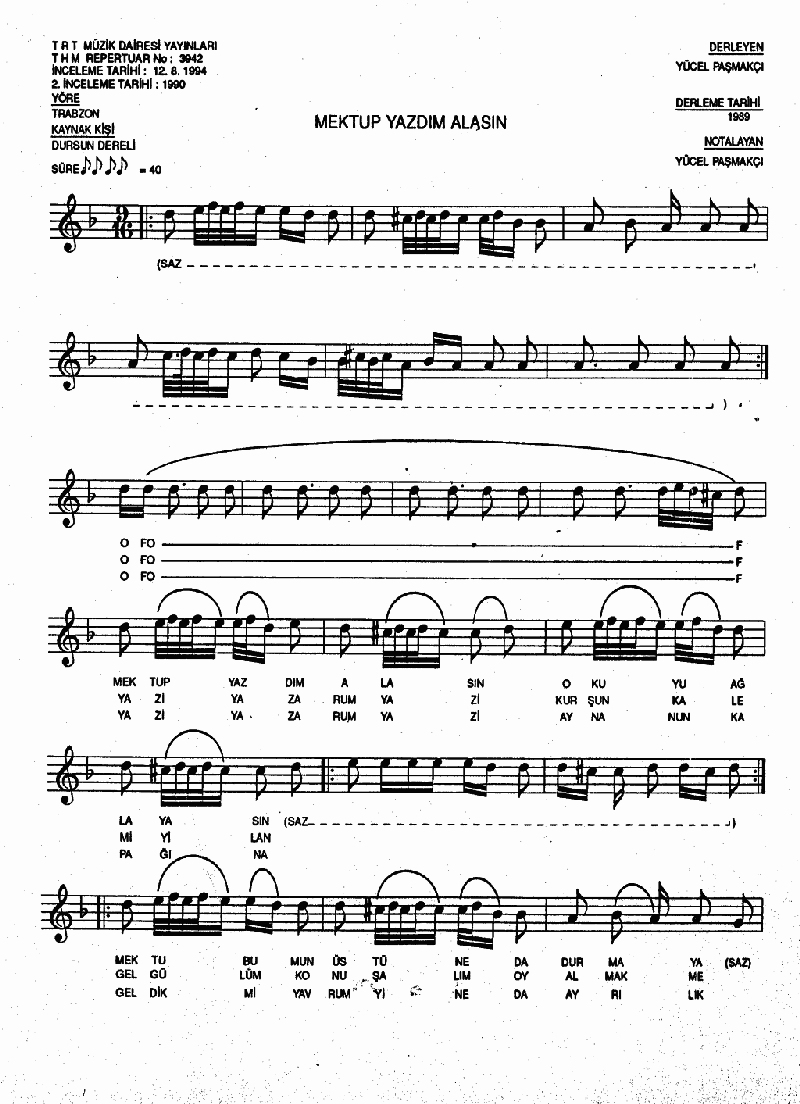 MEKTUP YAZDIM ALASIN - II