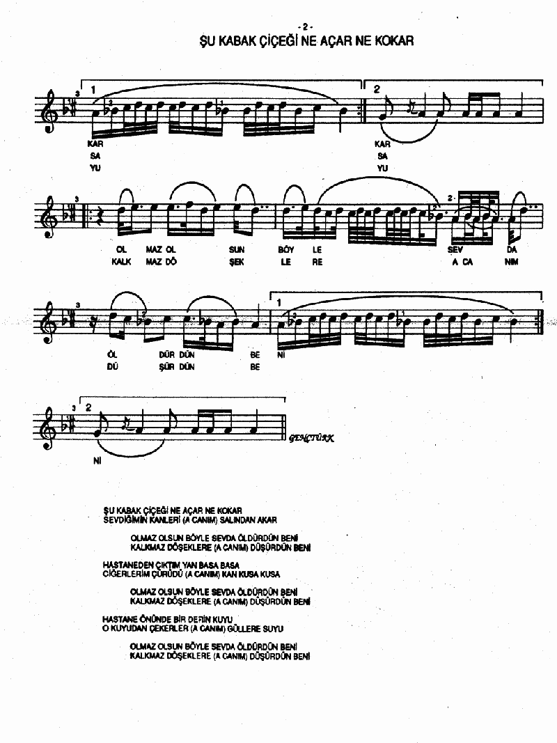 ŞU KABAK ÇİÇEĞİ NE AÇAR NE KOKAR