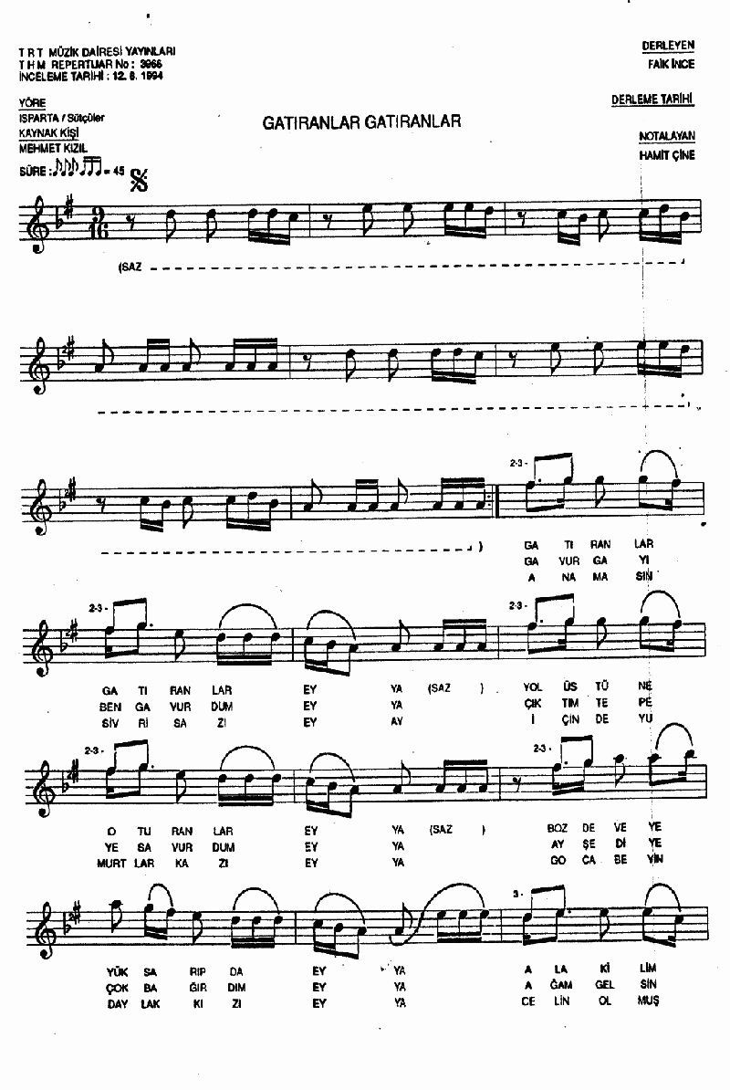 GATIRANLAR GATIRANLAR