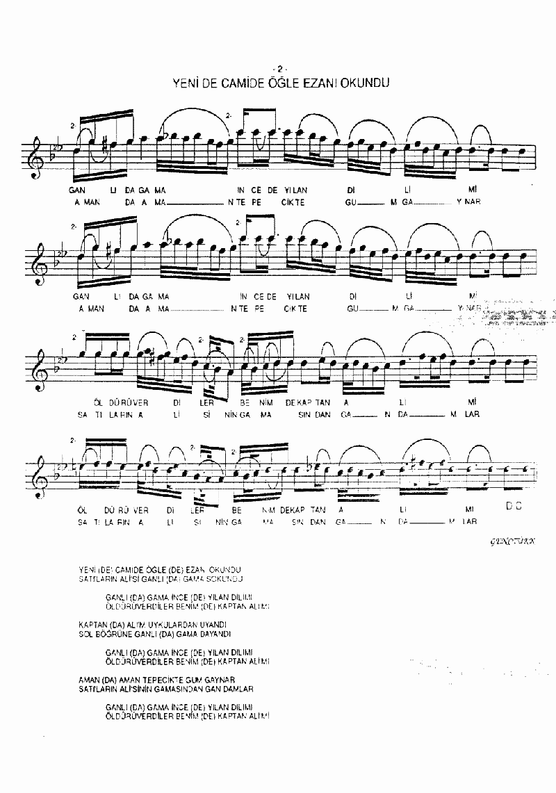 YENİ CAMİDE ÖĞLE EZANI OKUNDU