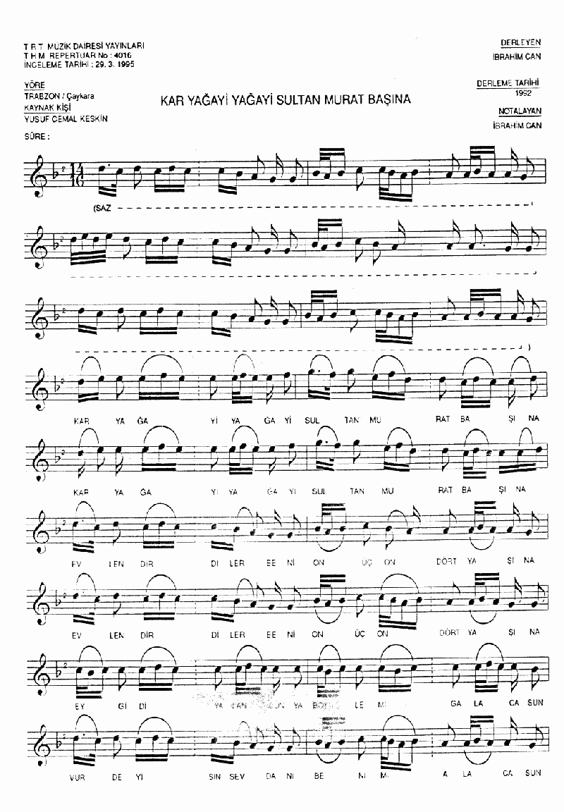 KAR YAĞAYİ YAĞAYİ