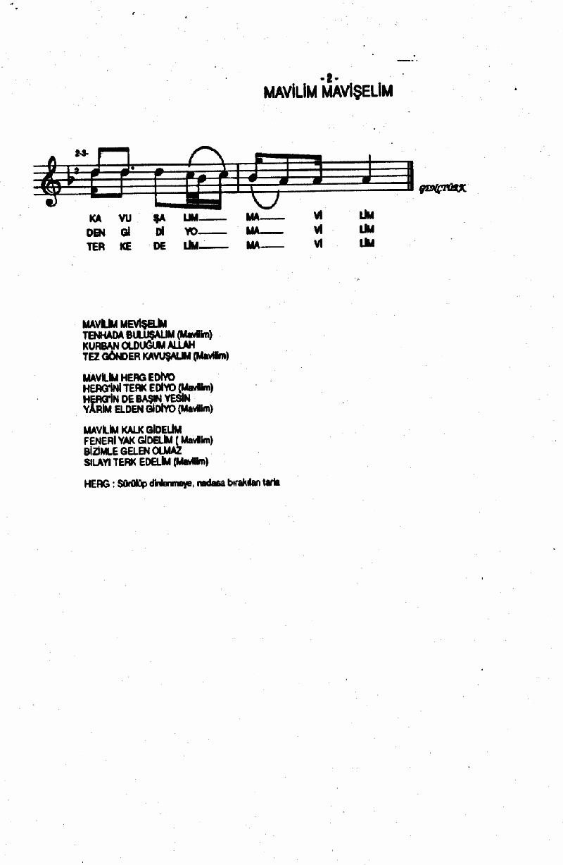 MAVİLİM MAVİŞELİM