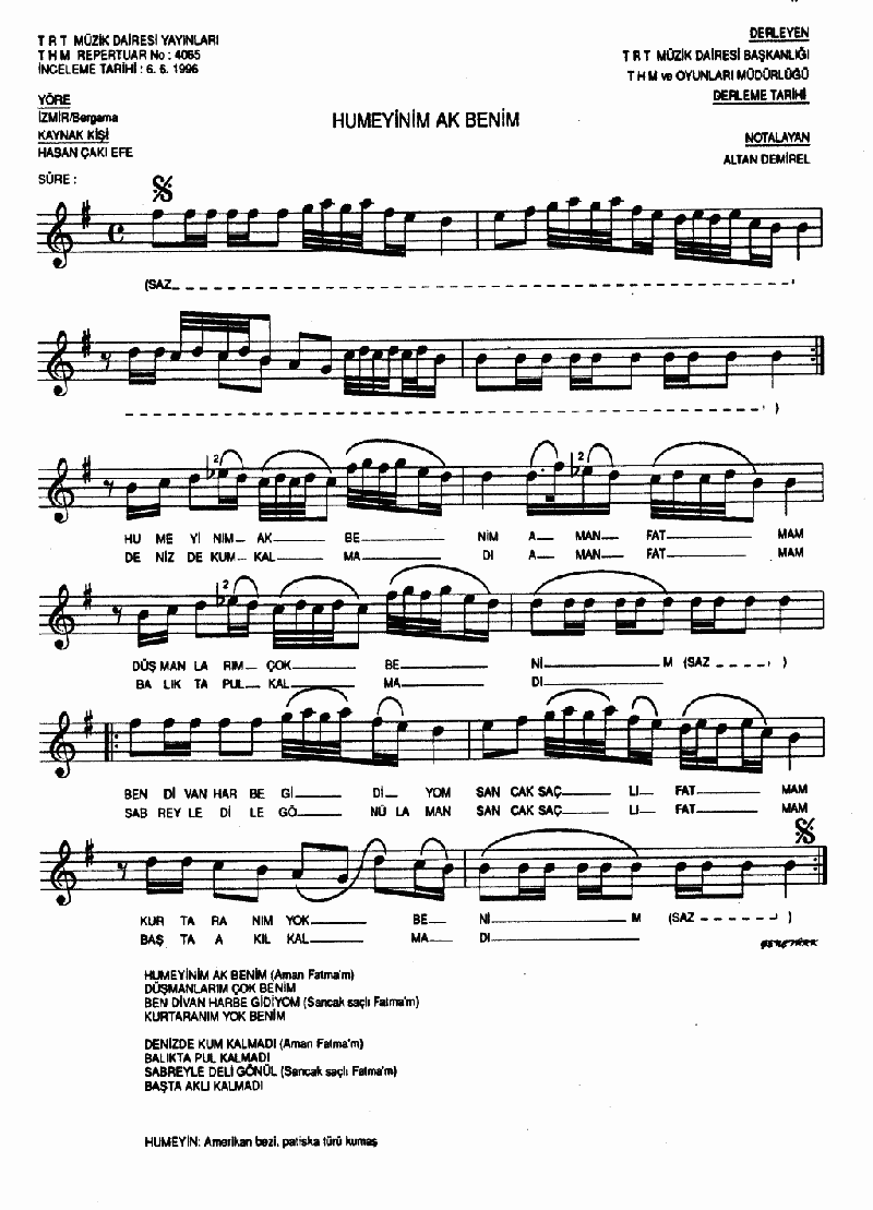 HUMEYİNİM AK BENİM