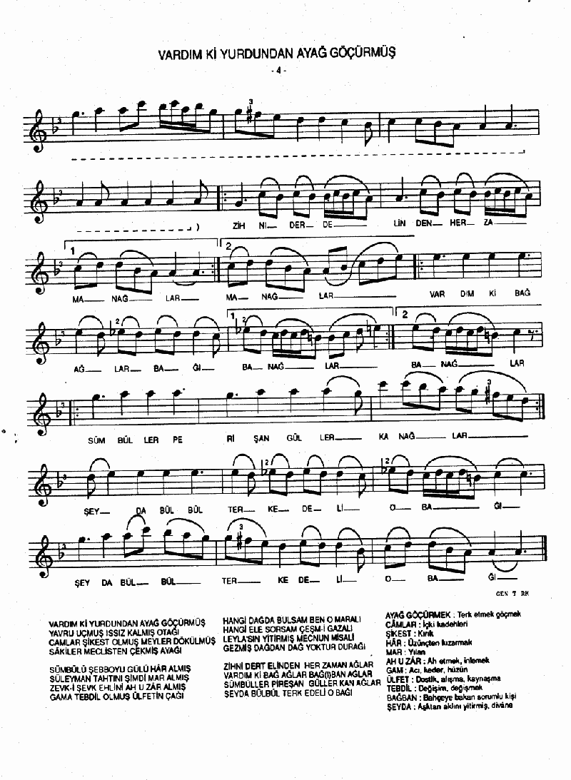 VARDIM Kİ YURDUNDAN AYAĞ GÖÇÜRMÜŞ