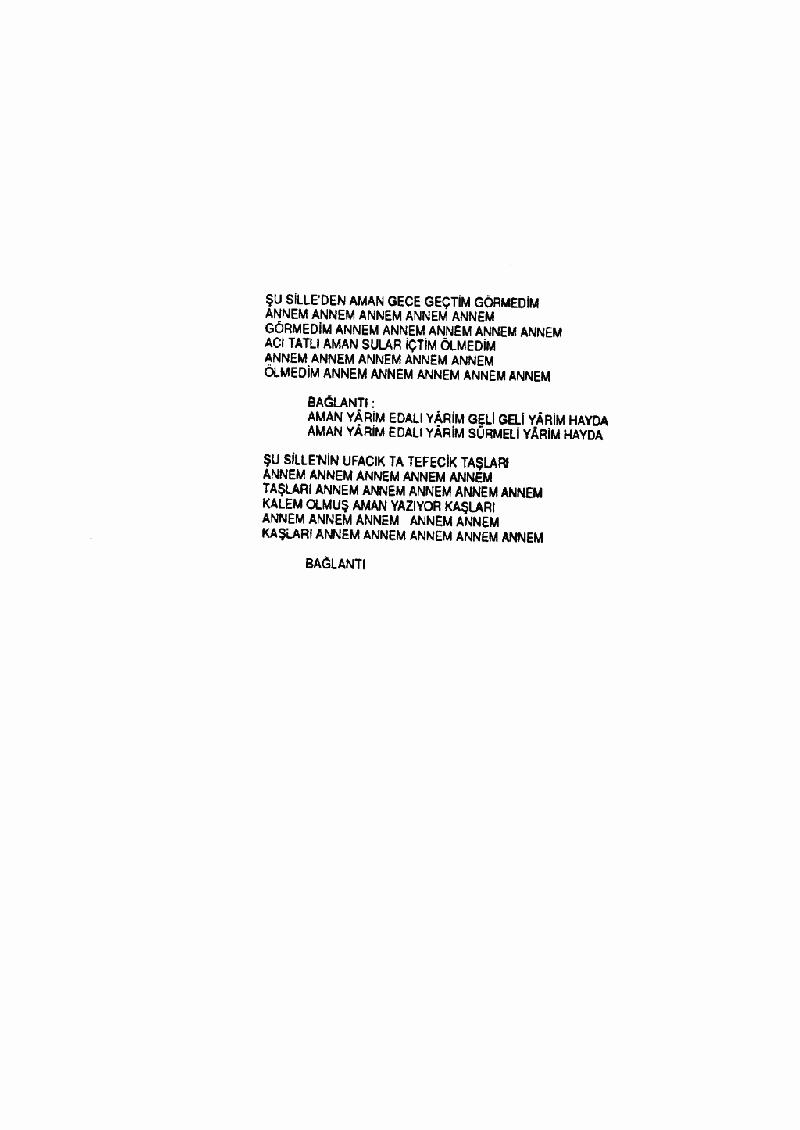 ŞU SİLLE' DEN GECE GEÇTİM