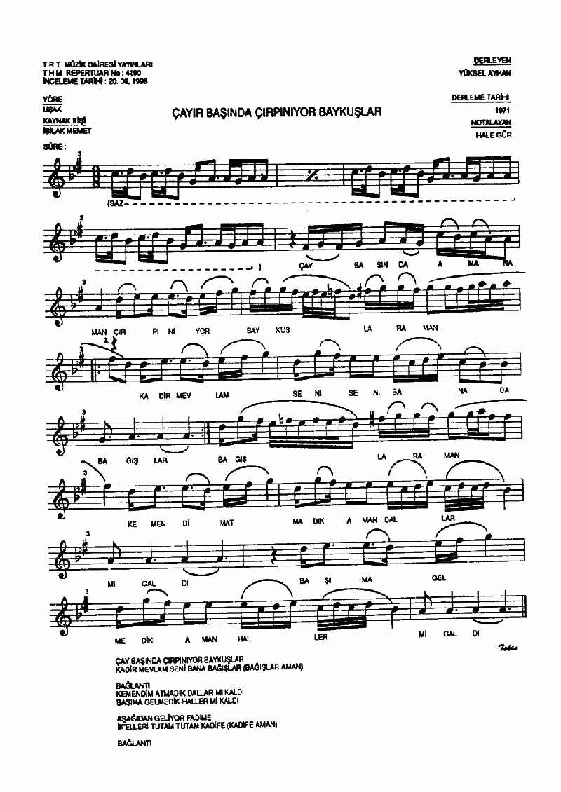 ÇAY BAŞINDA ÇIRPINIYOR BAYKUŞLAR