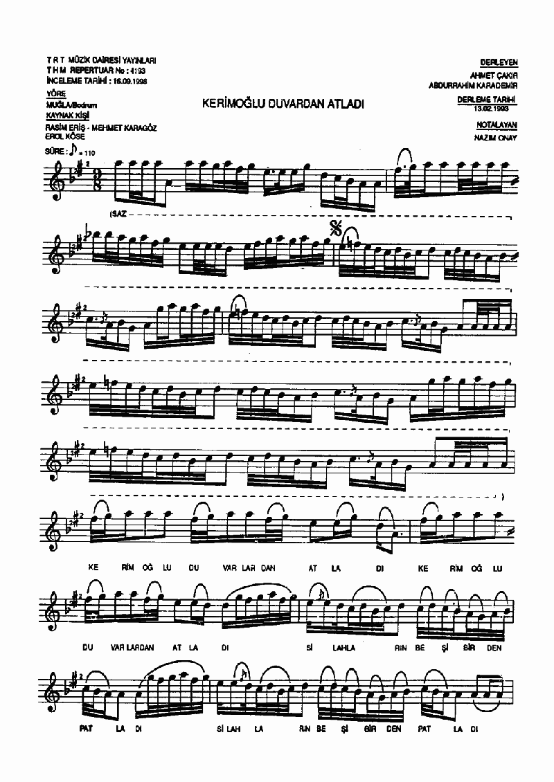 KERİMOĞLU DUVARLARDAN ATLADI