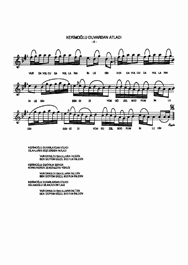 KERİMOĞLU DUVARLARDAN ATLADI