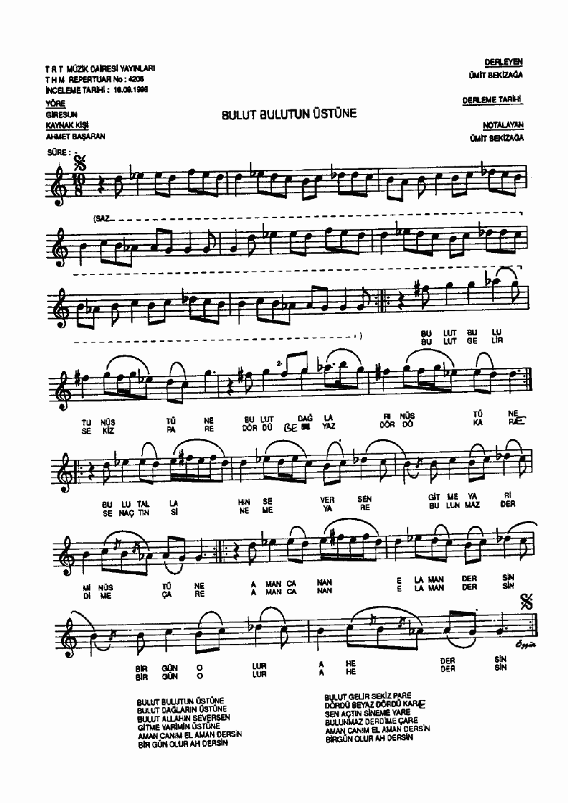 BULUT BULUTUN ÜSTÜNE