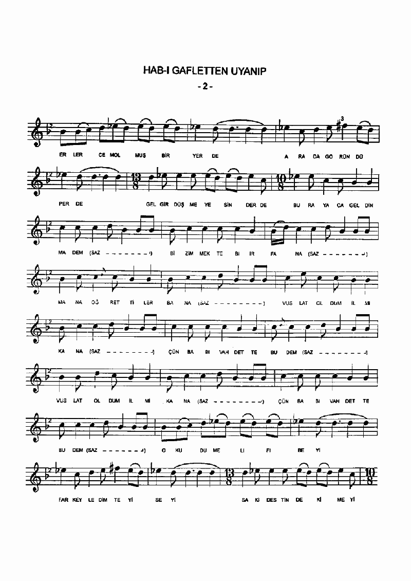 HAB-I GAFLETTEN UYANIP