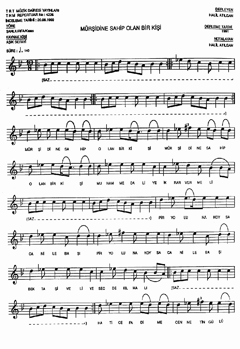 MÜRŞİDİNE SAHİP OLAN BİR KİŞİ