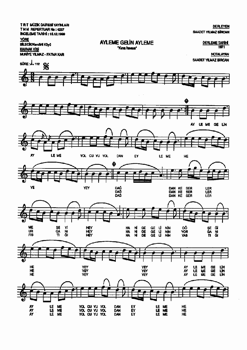 AYLEME GELİN AYLEME