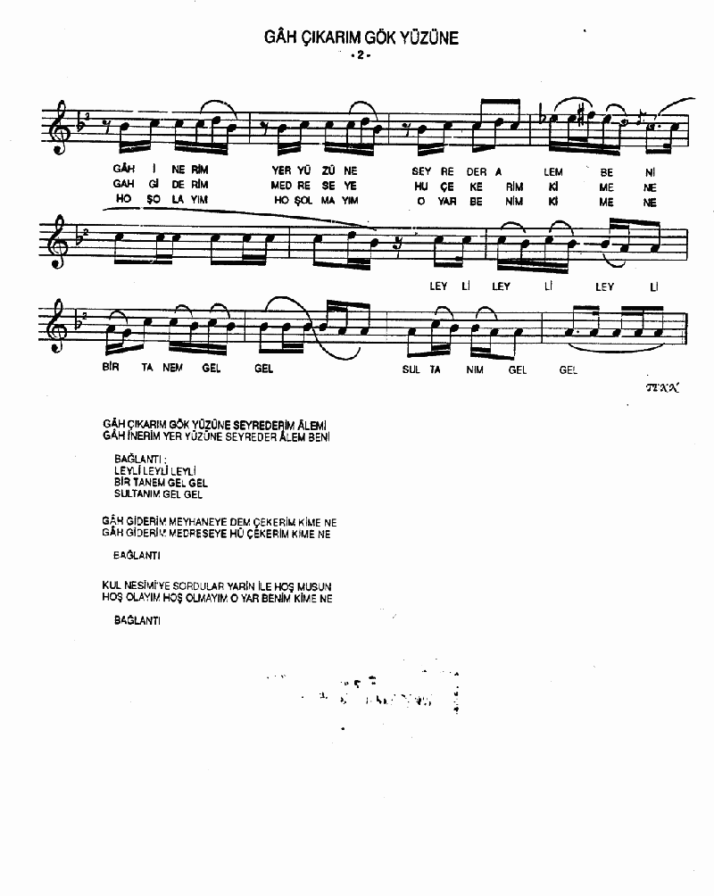 GÂH ÇIKARIM GÖK YÜZÜNE