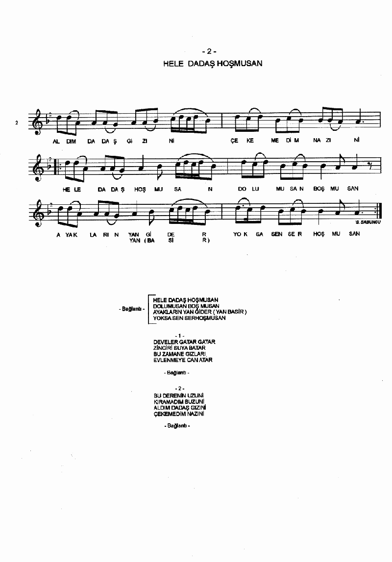 HELE DADAŞ HOŞMUSAN