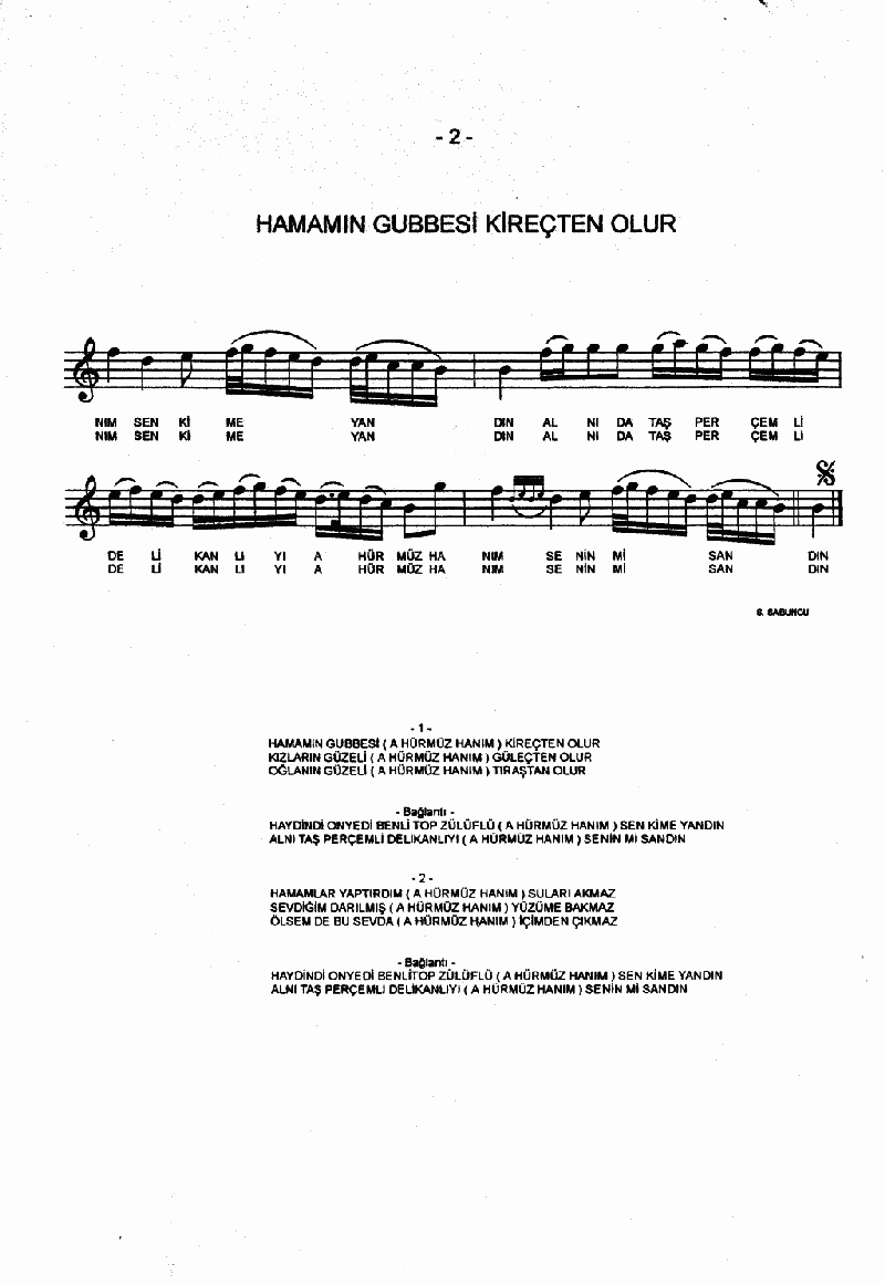 HAMAMIN GUBBESİ KİREÇTEN OLUR