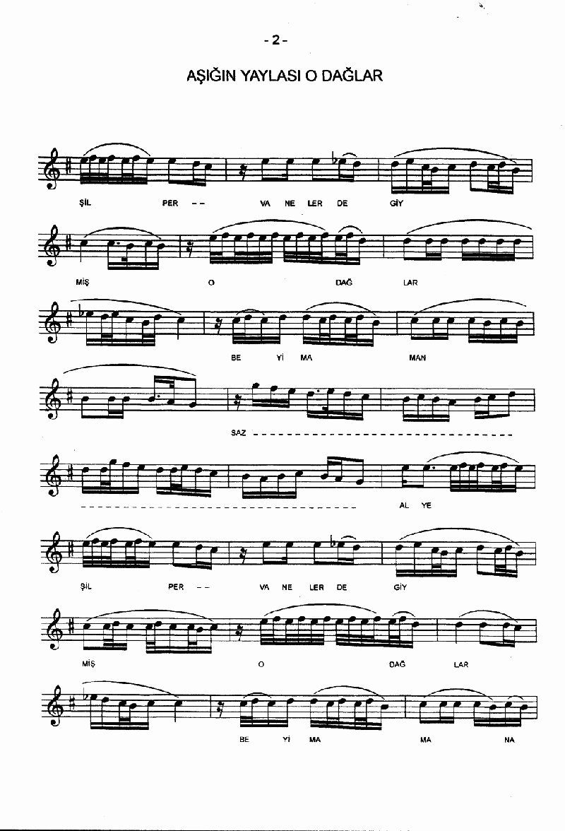 AŞIĞIN YAYLASI O DAĞLAR