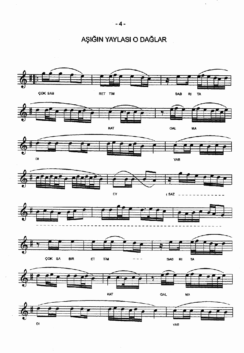 AŞIĞIN YAYLASI O DAĞLAR