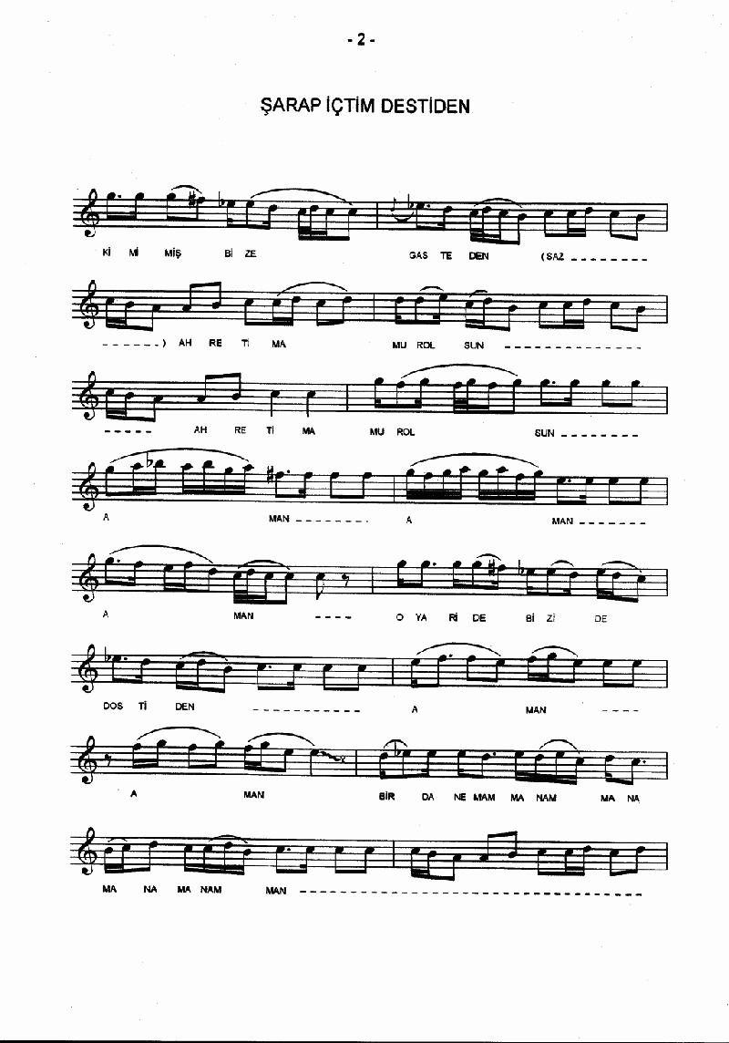 ŞARAP İÇTİM DESDİDEN