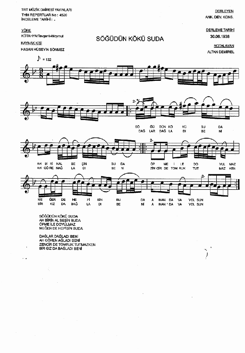 SÖĞÜDÜN KÖKÜ SUDA