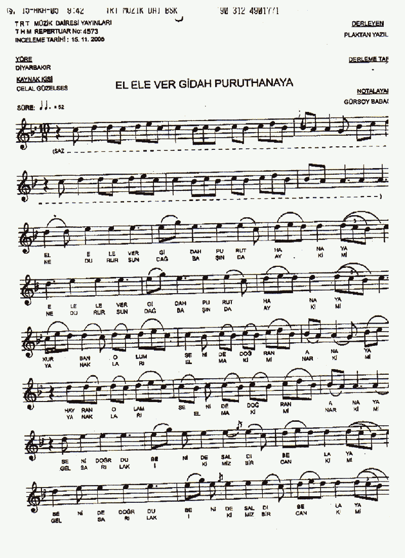 EL ELE VER GİDAH PURUTHANAYA